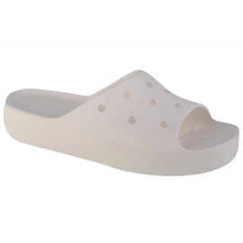 Slapi Crocs Classic Platform Slide 208180-100 alb 4
