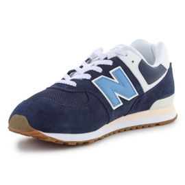 Pantofi New Balance Jr GC574CU1 albastru 3