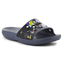 Papuci Crocs Classic Meta Scape Slide 208471-0C4 negru 5