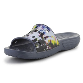 Papuci Crocs Classic Meta Scape Slide 208471-0C4 negru 7