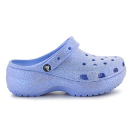 Crocs Classic Platform Glitter Clog W 207241-5Q6 albastru 10