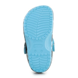 Slapi Crocs Classic Spray camo Clog 208305-441 albastru 11