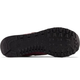 Pantofi New Balance 574 M ML574MO2 roșu 4