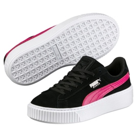 Pantofi Puma Suede Platform Snk Jr 363906 01 negru 6