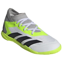 Pantofi de fotbal Adidas Predator Accuracy.3 In Jr IE9449 alb alb 3