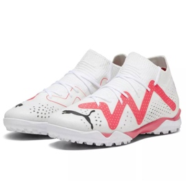 Pantofi Puma Furure Match Tt Mid Jr 107386 01 alb alb 4