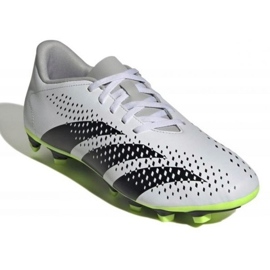Pantofi Adidas Predator Accuracy.4 FxG M GZ0013 alb alb 3