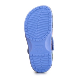 Slapi Crocs Classic Butterfly Clog 208297-5Q7 albastru 7