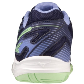Pantofi de volei Mizuno Cyclone Speed 4 M V1GA238011 albastru albastru 3