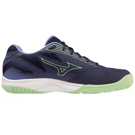 Pantofi de volei Mizuno Cyclone Speed 4 M V1GA238011 albastru albastru 5