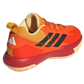 Pantofi de baschet Adidas Cross Em Up Select Jr IE9274 portocale 4
