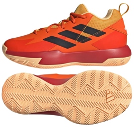 Pantofi de baschet Adidas Cross Em Up Select Jr IE9274 portocale 7