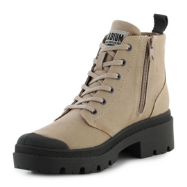 Pantofi Palladium Pallabase Twill W 96907-211-M bej 3