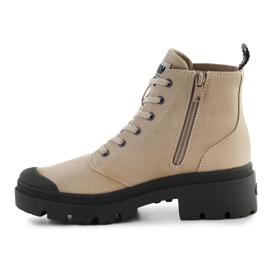 Pantofi Palladium Pallabase Twill W 96907-211-M bej 4