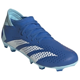Pantofi de fotbal Adidas Predator Accuracy.3 Fg GZ0026 albastru 4