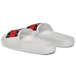 Tommy Hilfiger Sandale Tommy Jeans Flag Pool Slide W EN0EN00474-YBS alb 3