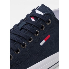 Tommy Hilfiger Pantofi Tommy Jeans Long Lace Up Vulc M EM0EM00659-C87 albastru 7