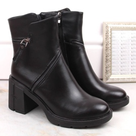 Botine izolate Filippo W DBT4849 PAW497 negru 5