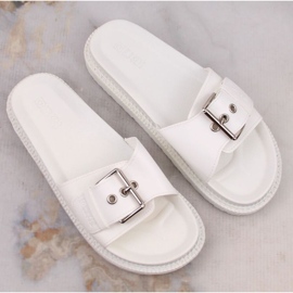 Flip-flops Big Star W cu platformă JJ274A309 INT1681C alb 6