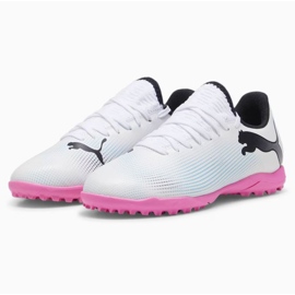 Pantofi Puma Future 7 Play Tt Jr 107737 01 alb 4