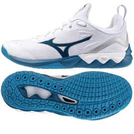 Pantofi de volei Mizuno Wave Luminous 2 M V1GA212086 alb 4