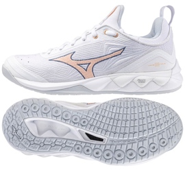 Pantofi de volei Mizuno Wave Luminous 2 W V1GC212000 alb 4