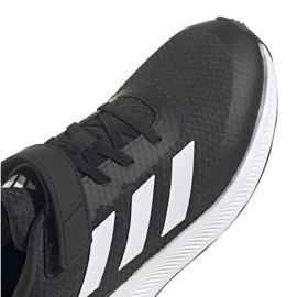 Pantofi Adidas Runfalcon 3.0 Sport Running Elastic Lace Top Strap HP5867 negru 4