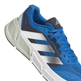 Pantofi de alergare Adidas Questar M IF2235 albastru 4