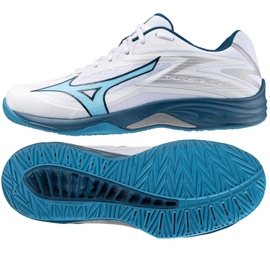 Pantofi de volei Mizuno Thunder Blade Z V1GA237021 alb 4