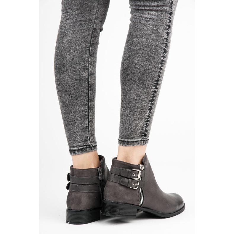 Erynn Cizme Chelsea gri 2 Erynn Cizme Chelsea gri 2