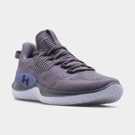 Pantofi Under Armour Ua Flow Dynamic Intlknt 3027177-101 gri 3
