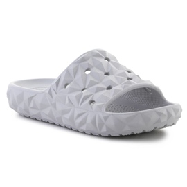 Slapi Crocs Classic Geometric Slide V2 W 209608-1FT gri 4