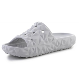 Slapi Crocs Classic Geometric Slide V2 W 209608-1FT gri 6