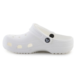 Slapi Crocs Classic Clog 206991-100 alb 4