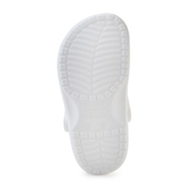 Slapi Crocs Classic Clog 206991-100 alb 7