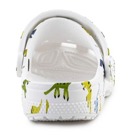 Crocs Classic Character Print Clog 209695-9DH alb 4