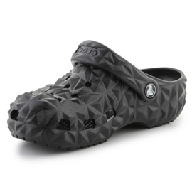 Slapi Crocs Classic Geometric Clog K 209572-001 negru 4