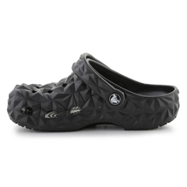 Slapi Crocs Classic Geometric Clog K 209572-001 negru 5