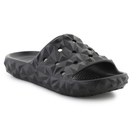 Slapi Crocs Classic Geometric Slide V2 209608-001 negru 5