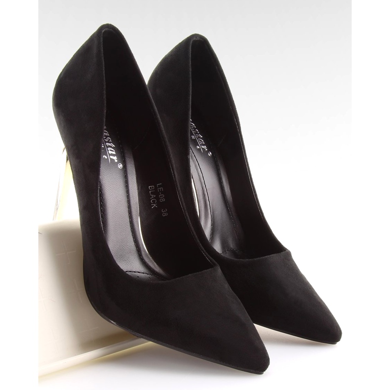 Căprioară LE-08 Toc auriu negru 1