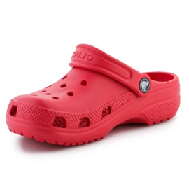 Slapi Crocs Classic Kids Clog 206991-6WC roșu 4