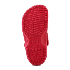 Slapi Crocs Classic Kids Clog 206991-6WC roșu 7