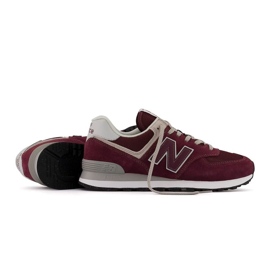 Pantofi New Balance ML574EVM roșu 6