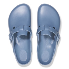 Slapi Birkenstock Boston Eva W 1027259 albastru 7