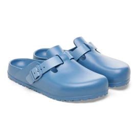 Slapi Birkenstock Boston Eva W 1027259 albastru 8