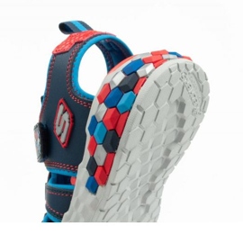 Sandale Skechers 402213L/NVRD albastru 7