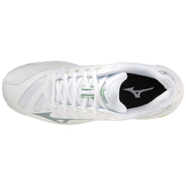 Pantofi de volei Mizuno Wave Voltage V1GC216037 alb 4