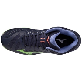 Pantofi de volei Mizuno Wave Voltage Mid V1GA216511 albastru 3