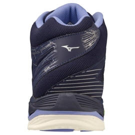 Pantofi de volei Mizuno Wave Voltage Mid V1GA216511 albastru 4