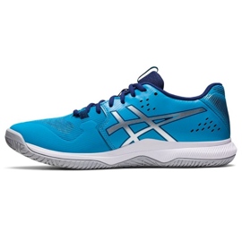 Pantofi Asics Gel Tactic 1071A065-401 albastru 6